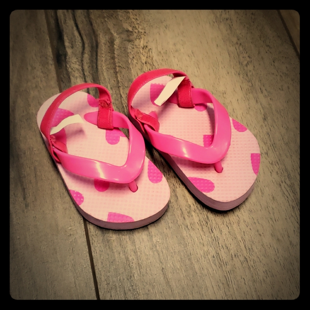 Baby girl flip flops/sandals